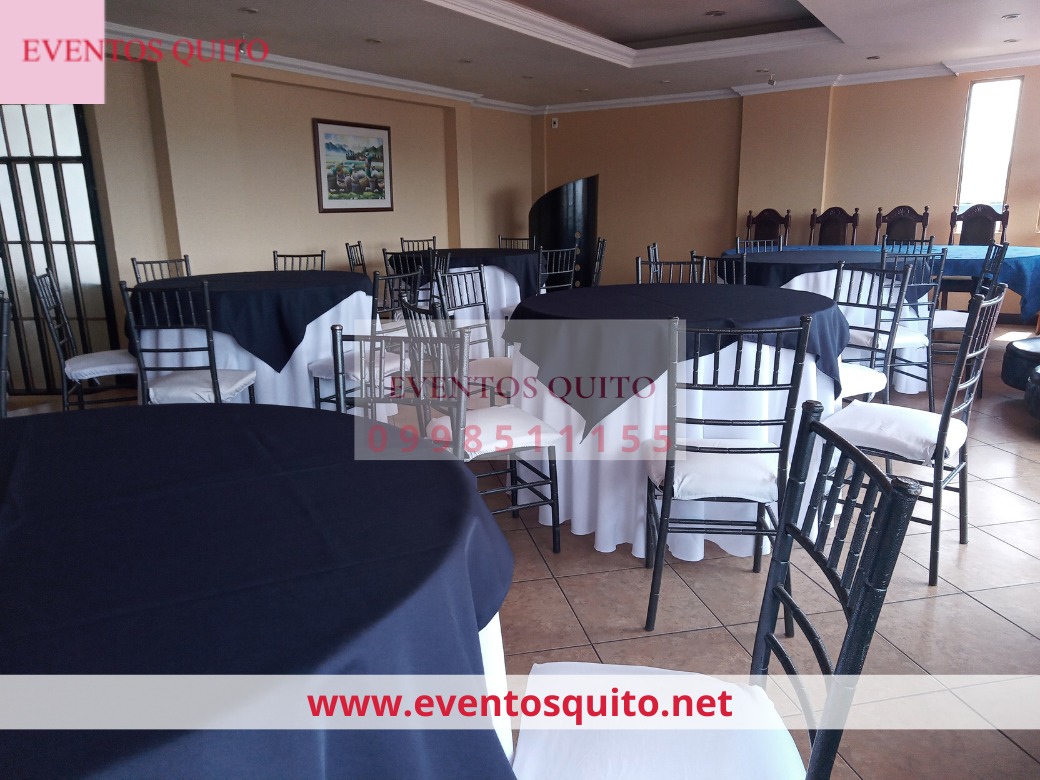 Mesas circulares Quito Ecuador